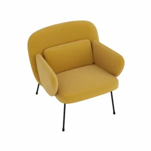Carbon Steel Lounge Chair - image 3